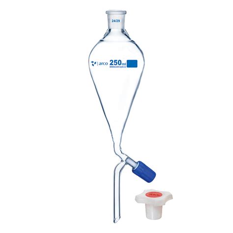 Funnel Separating Squibb Shape With Pp Stopper Ml Arihantlab