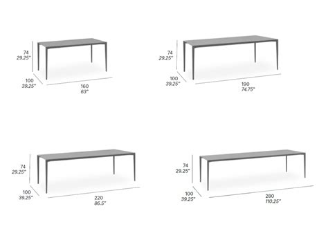 Nude Expormim Table Rectangular Milia Shop