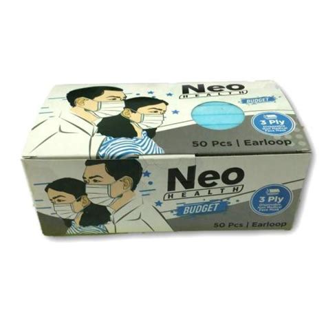 Jual Vio Plus 3 Ply Earloop Disposable Mask 50 Pcs Shopee Indonesia