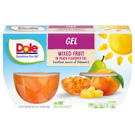 Dole Peach Fruit Cups Nutrition Facts Besto Blog