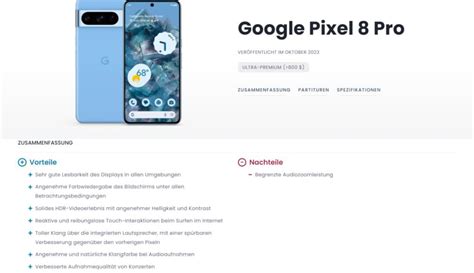 Pixel 8 Pixel 8 Pro DXOMARK Displaytest Sieht Beide Smartphones An