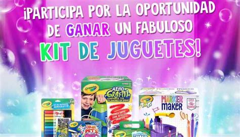 Concurso Crayola D A Del Ni O Gana Un Kit De Juguetes Ganapromo