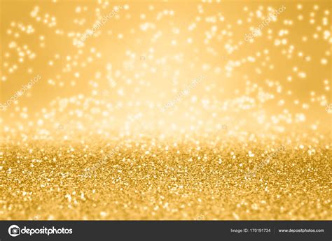 Fancy Gold Glitter Sparkle Background For Anniversary Christmas Or