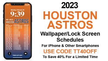 Printable 2023 Houston Astros Schedule