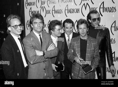 Huey Lewis And The News At The 1985 American Music Awards On January 29 1985 Credit Ralph