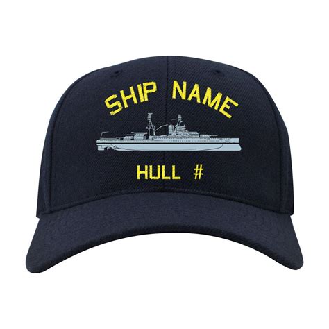 U S Navy Custom Ship Caps Navy Blue Acu Army