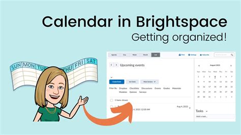 How To Use The Calendar In Brightspace Teacher Tutorial Youtube