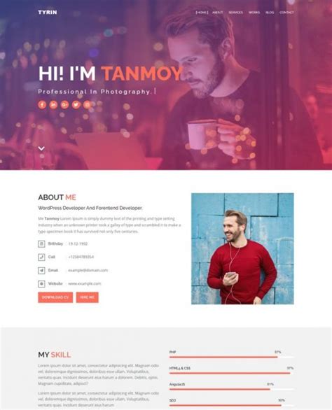 25 Best Portfolio Blogger Templates And Themes 2021 Templatefor