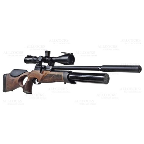 BSA R 12 CLX Pro Carbine Walnut Air Rifle Hawke Airmax Bundle 177 In