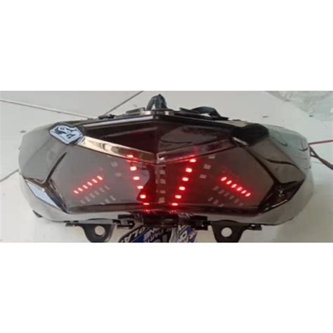 Jual Stoplamp Vario Old Sett Mika Smoke Shopee Indonesia