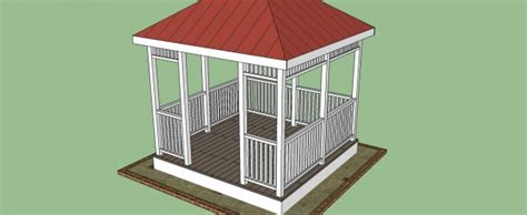 Wooden gazebo kits | HowToSpecialist - How to Build, Step by Step DIY Plans