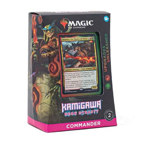 Mtg Kamigawa Neon Dynasty Commander Deck Upgrades Unleashed Toys