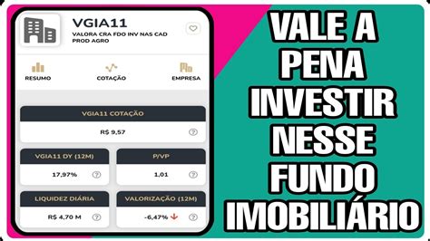 FIZ UMA ANALISE COMPLETA NESSE FUNDO IMOBILIÁRIO YouTube