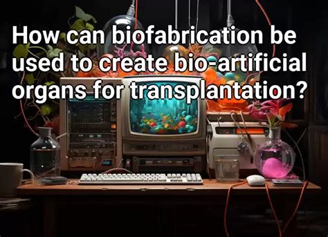 How Can Biofabrication Be Used To Create Bio Artificial Organs For