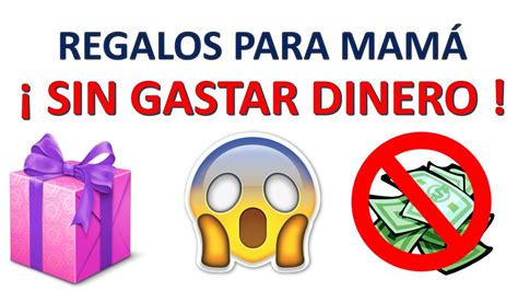 REGALO día de la MADRE SIN GASTAR DINERO Pinkys YouTube