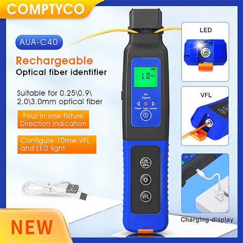 Charging COMPTYCO AUA C40 Optical Fiber Identifier 800 1700nm Optical