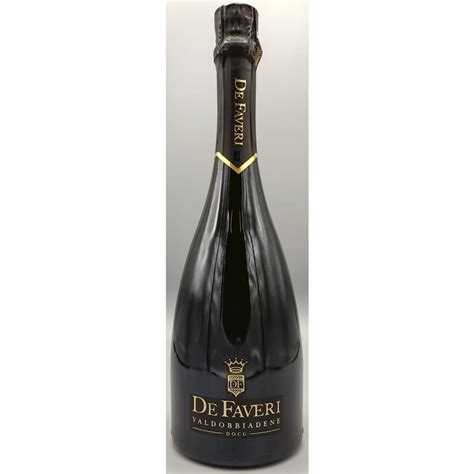 Valdobbiadene Prosecco Superiore Docg Brut Selezione Bottiglia Nera