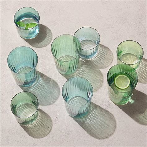 LSA Assorted Gems Tumbler Set Of 4 Unisex Tumblers And