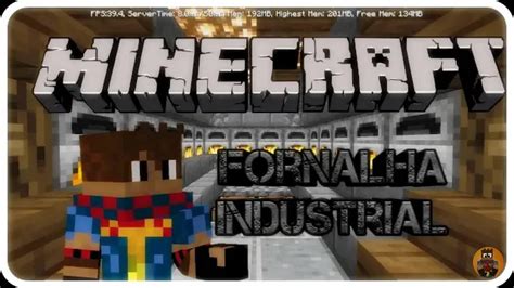 Como Fazer Uma Fornalha Industrial No Minecraft Pe YouTube