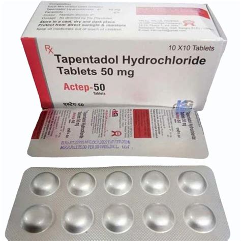 Tapentadol Hydrochloride 50mg Tablets At Rs 1950 Sector 1 Panchkula