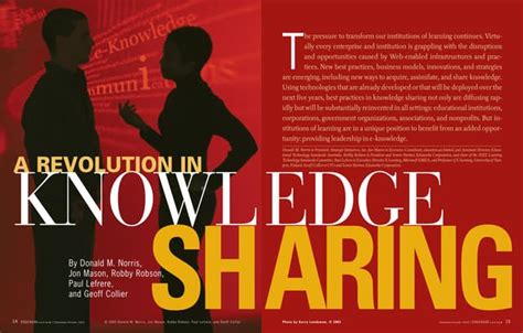 Knowledge Sharing The 7 Advantages