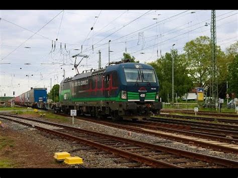 TX Logistik Siemens Vectron 193 252 4 Mit KLV Zug In Darmstadt