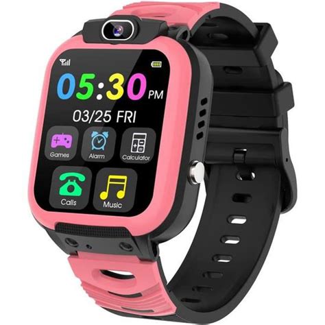 Montre Connect E Enfant Jeux Musique Mp Vid O Cam Ra Montre