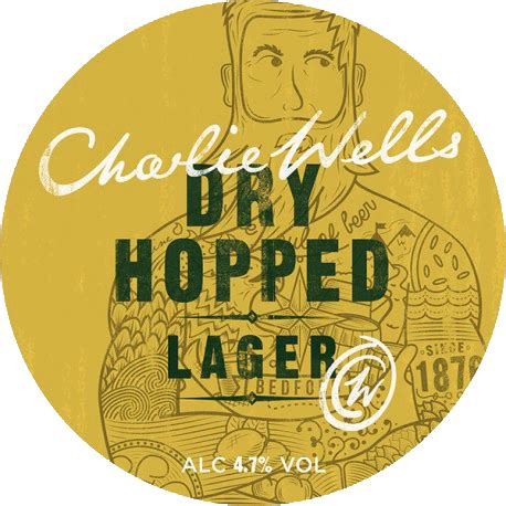 Charlie Wells Dry Hopped Lager Beer Review