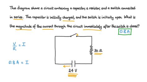 How To Find Voltage Across A Capacitor In Rc Circuit Wiring Diagram