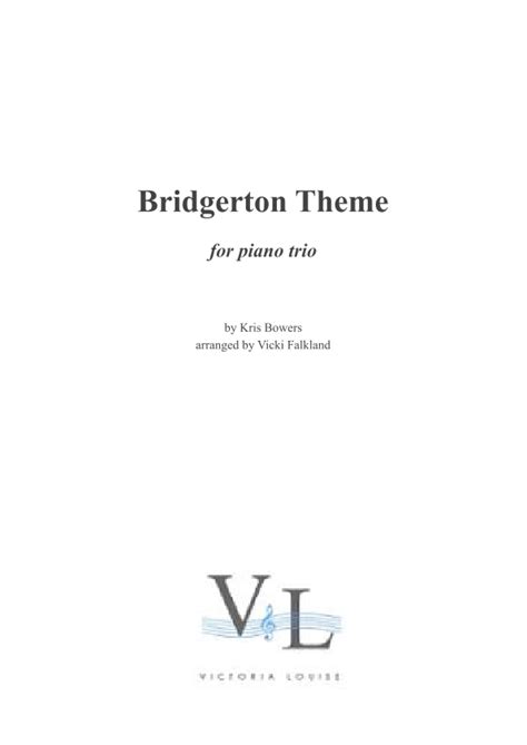 Bridgerton Theme Arr Vicki Falkland By Kris Bowers Sheet Music For String Ensemble At Sheet