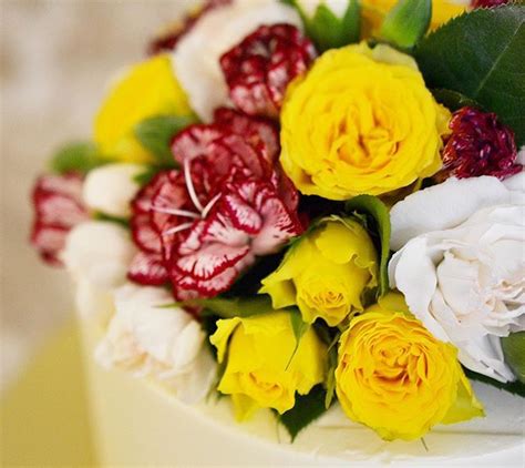 Flores Naturais Para Decorar Bolo De Bodas De Top Zio Bolosbsb