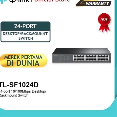 Jual Garansi Terbaik Original TP LINK TL SF1024D 24 Port 10 100Mbps