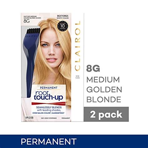 Clairol Root Touch Up By Nice N Easy Permanent Hair Dye G Medium Golden Blonde Hair Color