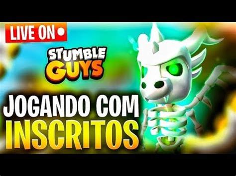 JOGANDO STUMBLE GUYS OS INSCRITOS JOGANDO A NOVA ATUALIZAÇÃO