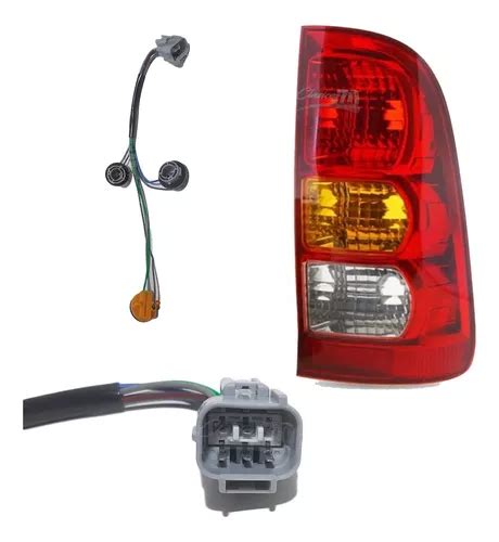 Faro Trasero Toyota Hilux 2006 2007 2008 Portalampara Envío gratis