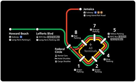 Jfk Terminal 1 Parking Map