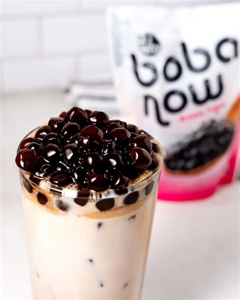 J WAY BOBA NOW Authentic Instant Tapioca Boba Pearls For Milk Tea