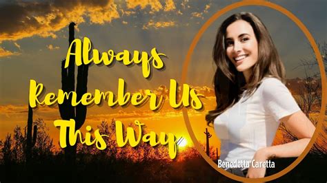 Lyrics Always Remember Us This Way Lady Gaga [cover By Benedetta Caretta] Youtube