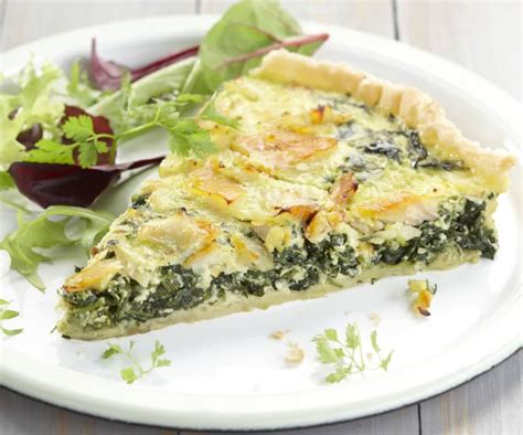 Quiche aux épinards roquette et haddock Cookidoo Thermomix 官方食譜平台