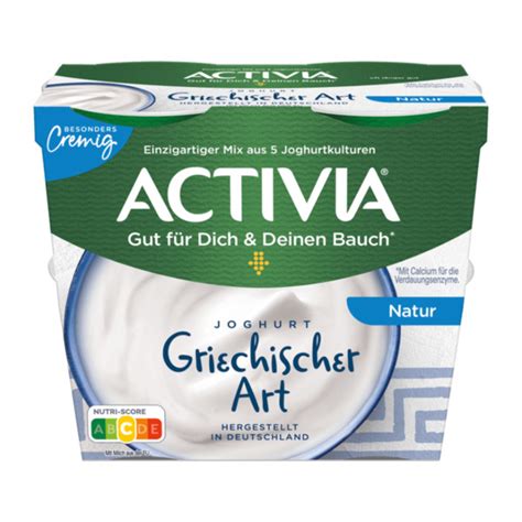 Danone Activia Joghurt Nach Griechischer Art Von Aldi Nord Ansehen