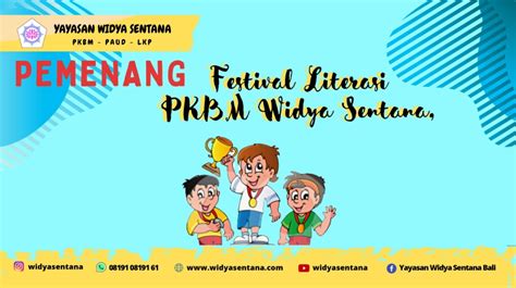 Widya Sentana Unduh Sertifikat Festival Literasi Pkbm Widya Sentana