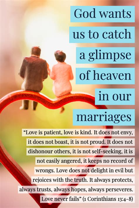 God Wants Us To Catch A Glimpse Of Heaven In Our Marriages Love Is