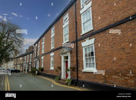 Historic Buildings In The Heart Of Nantwich In Cheshire Uk Stock Photo