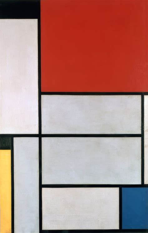 Tableau I Piet Mondrian Estampe D Art