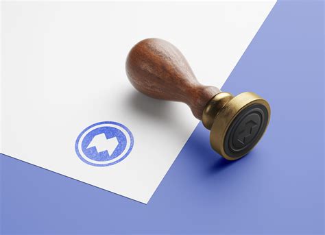 Free Wooden Round Stamp Mockup PSD - Good Mockups