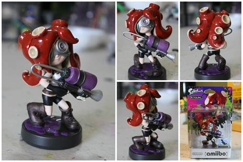 Custom Splatoon Amiibo By Pixelcollie On Deviantart