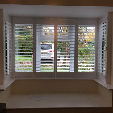 Square Bay Shutters Fitted In Winchester Shuttersouth