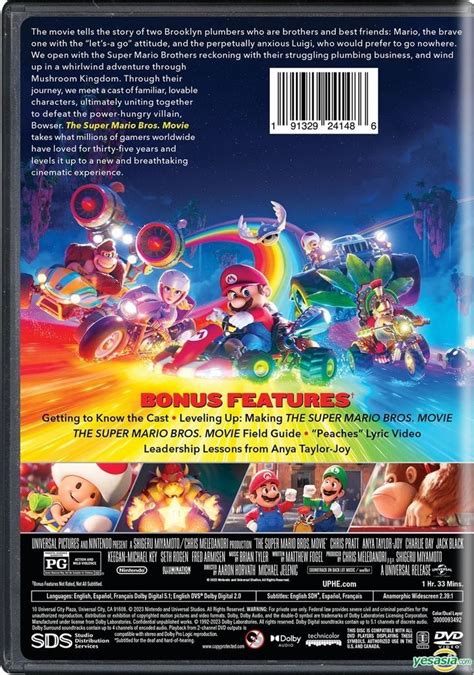 Yesasia The Super Mario Bros Movie 2023 Dvd Power Up Edition