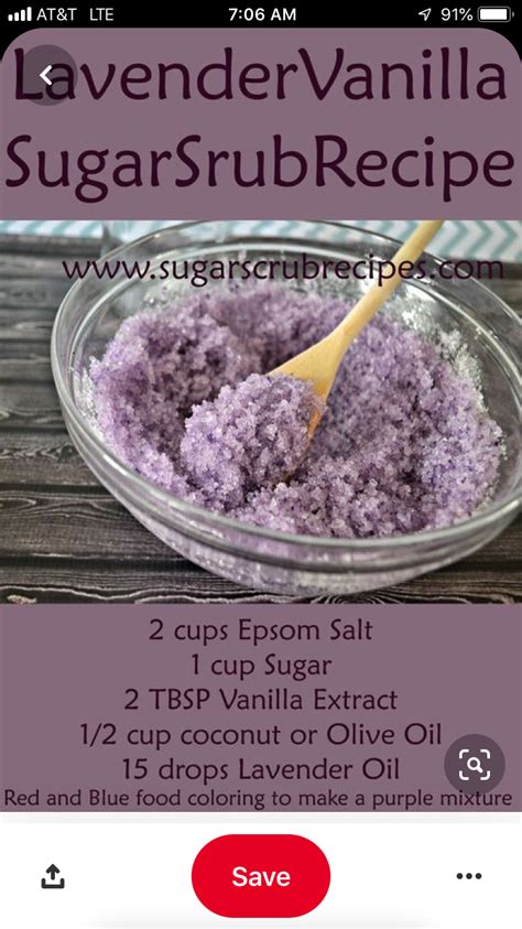 3 Ingredient Moisturizing Lavender Sugar Scrub Recipe Artofit