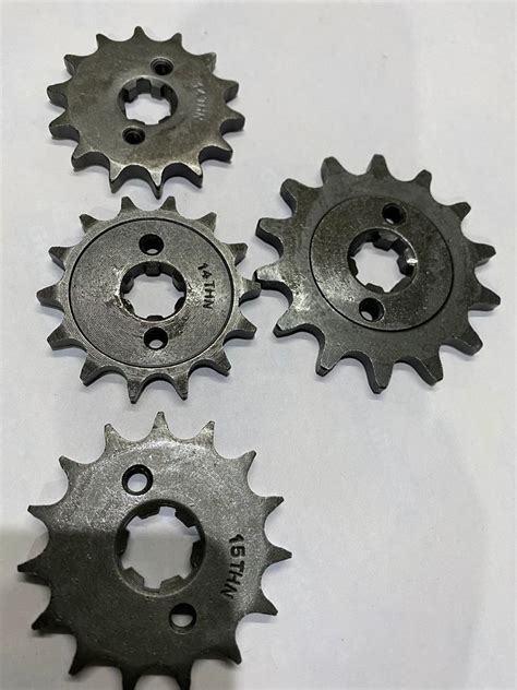 Mild Steel Chain Sprockets Two Wheeler Gearbox Sprocket For Automobile